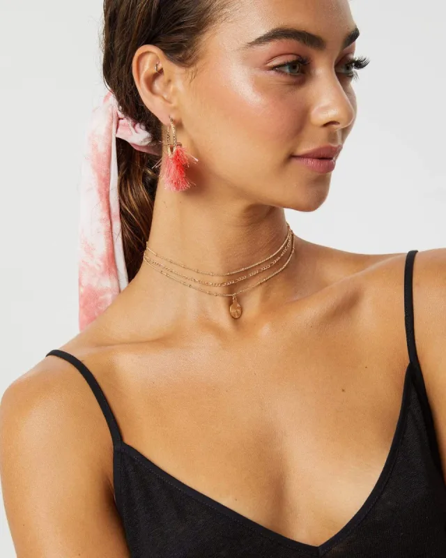 Gold 3 Pack Fine Choker With Coin Necklace sold by Collete Hayman