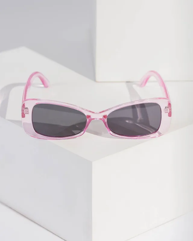 Lilac Rounded Cat Eye Sunglasses sold by Collete Hayman