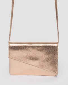 Rose Gold Pippa Crossbody Bag sold by Collete Hayman