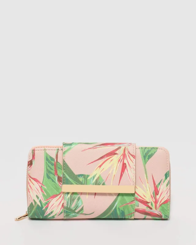 Pink and Green Blake Wallet sold by Collete Hayman