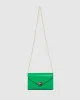 Green Isidora Envelope Clutch Bag sold by Collete Hayman