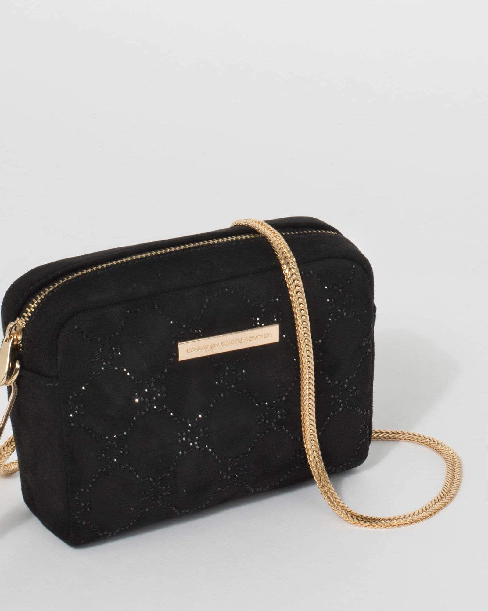 Black Crossbody Bag sold by Collete Hayman product image thumbnail 3