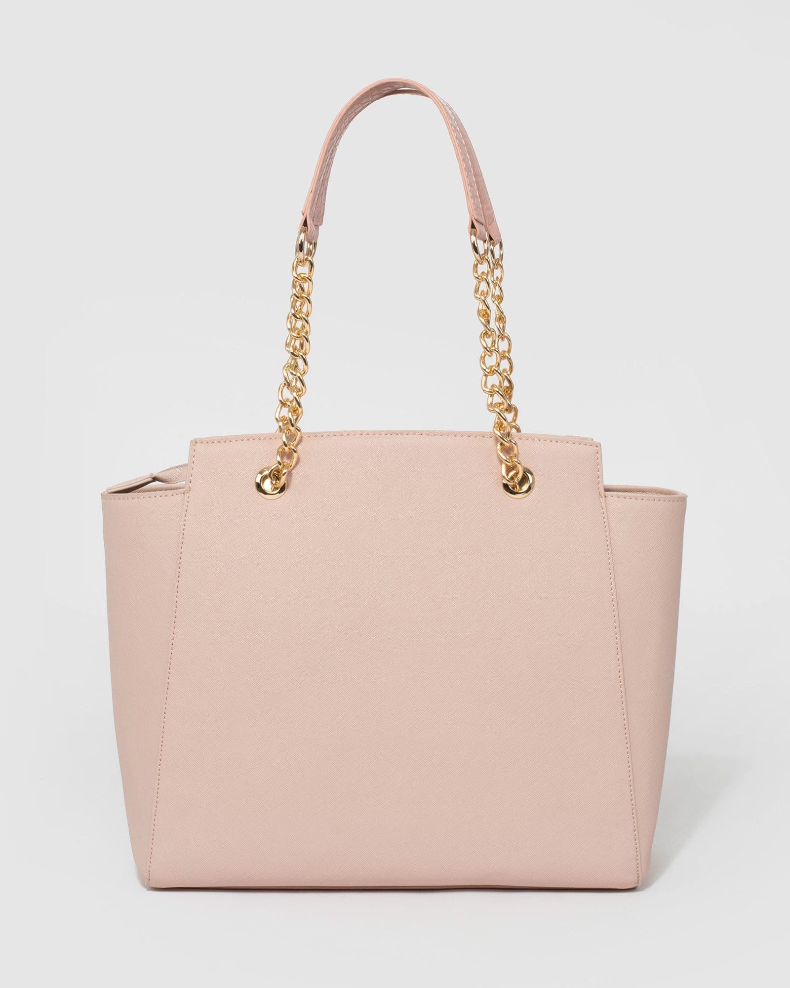 Pink Keily Chain Tote Bag sold by Collete Hayman product image thumbnail 5