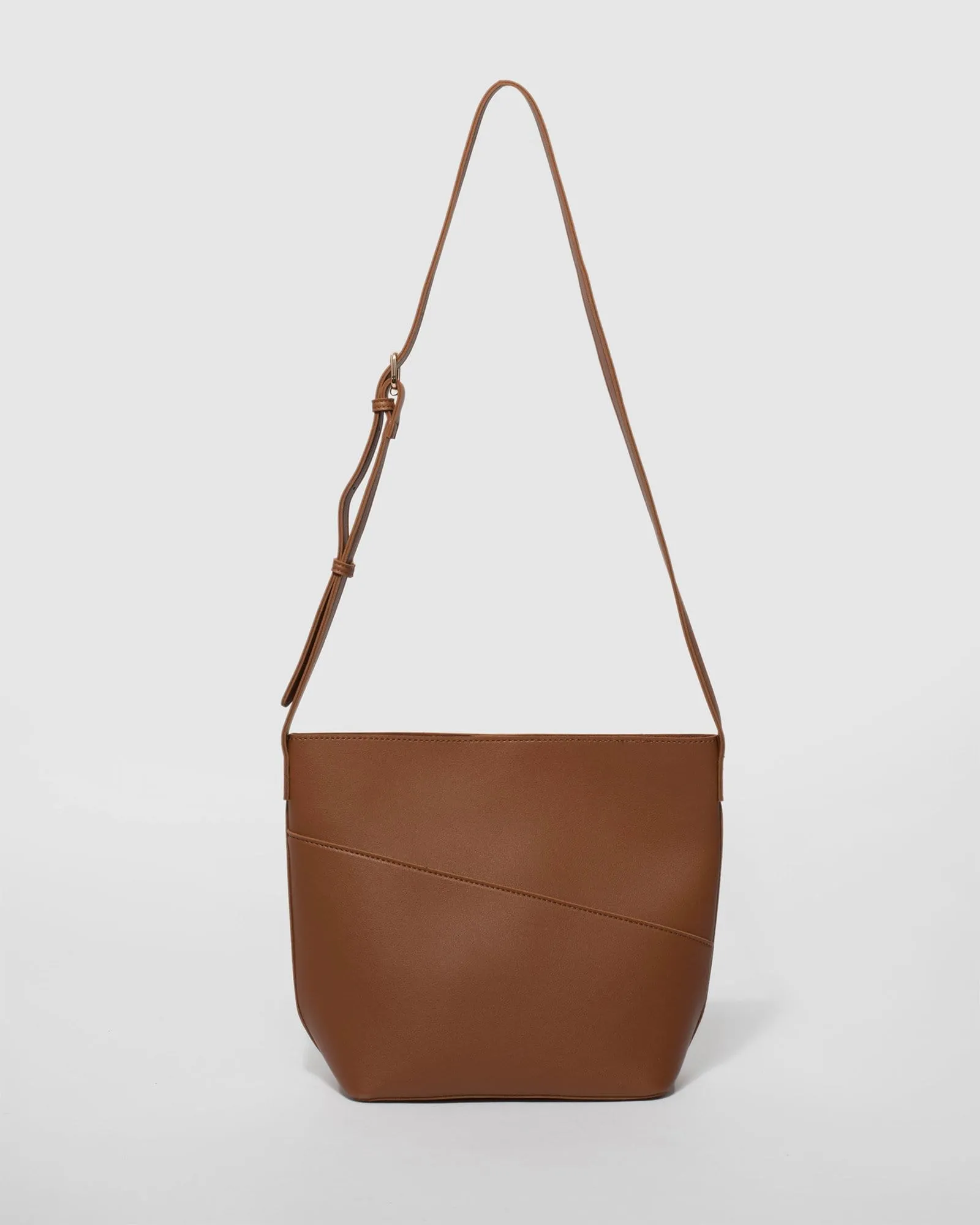 Tan Selena Pouch Crossbody Bag sold by Collete Hayman product image thumbnail 4
