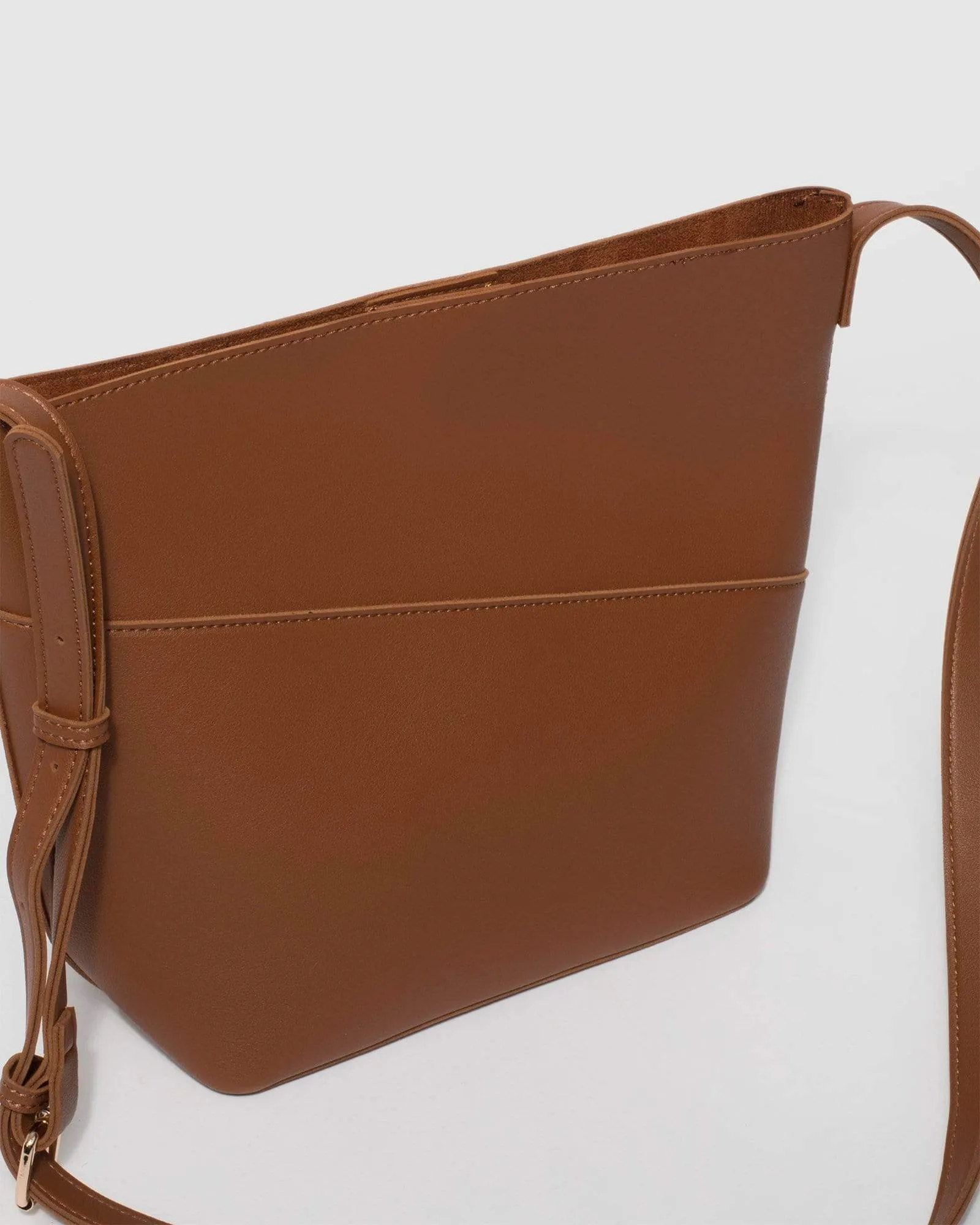 Tan Selena Pouch Crossbody Bag sold by Collete Hayman product image thumbnail 2