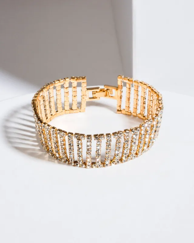 Crystal Lined Bracelet sold by Collete Hayman