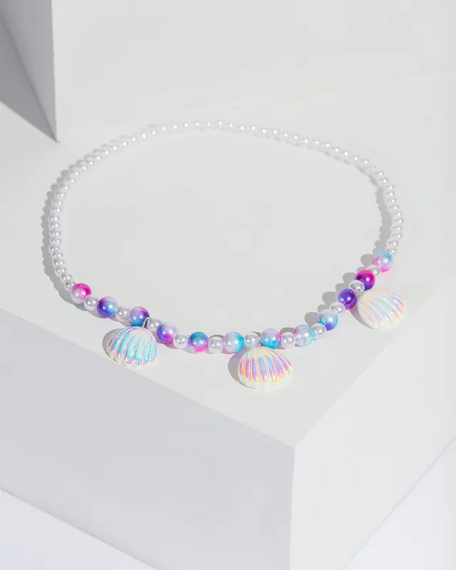 Starfish And Shell Beaded Necklace sold by Collete Hayman