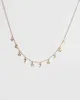 Gold Star Moon Fine Chain Necklace sold by Collete Hayman