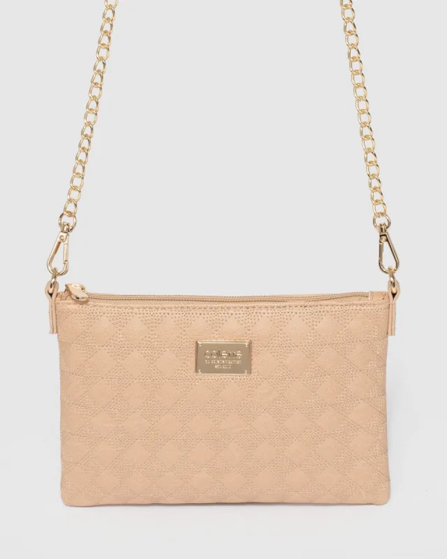 Diamond Quilt Crossbody Bag sold by Collete Hayman