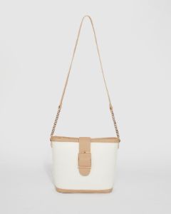 Ivory Camilla Medium Crossbody Bag sold by Collete Hayman