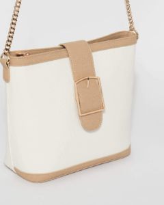 Ivory Camilla Medium Crossbody Bag sold by Collete Hayman