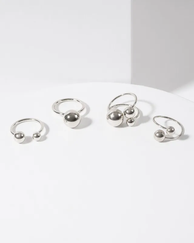 Silver Ball Ring Pack sold by Collete Hayman
