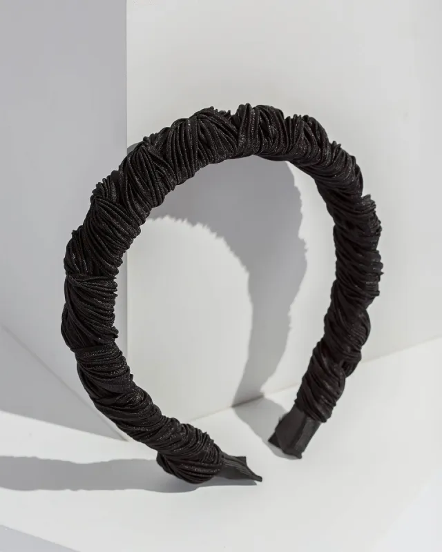 Fabric Braid Through Detail Headband sold by Collete Hayman