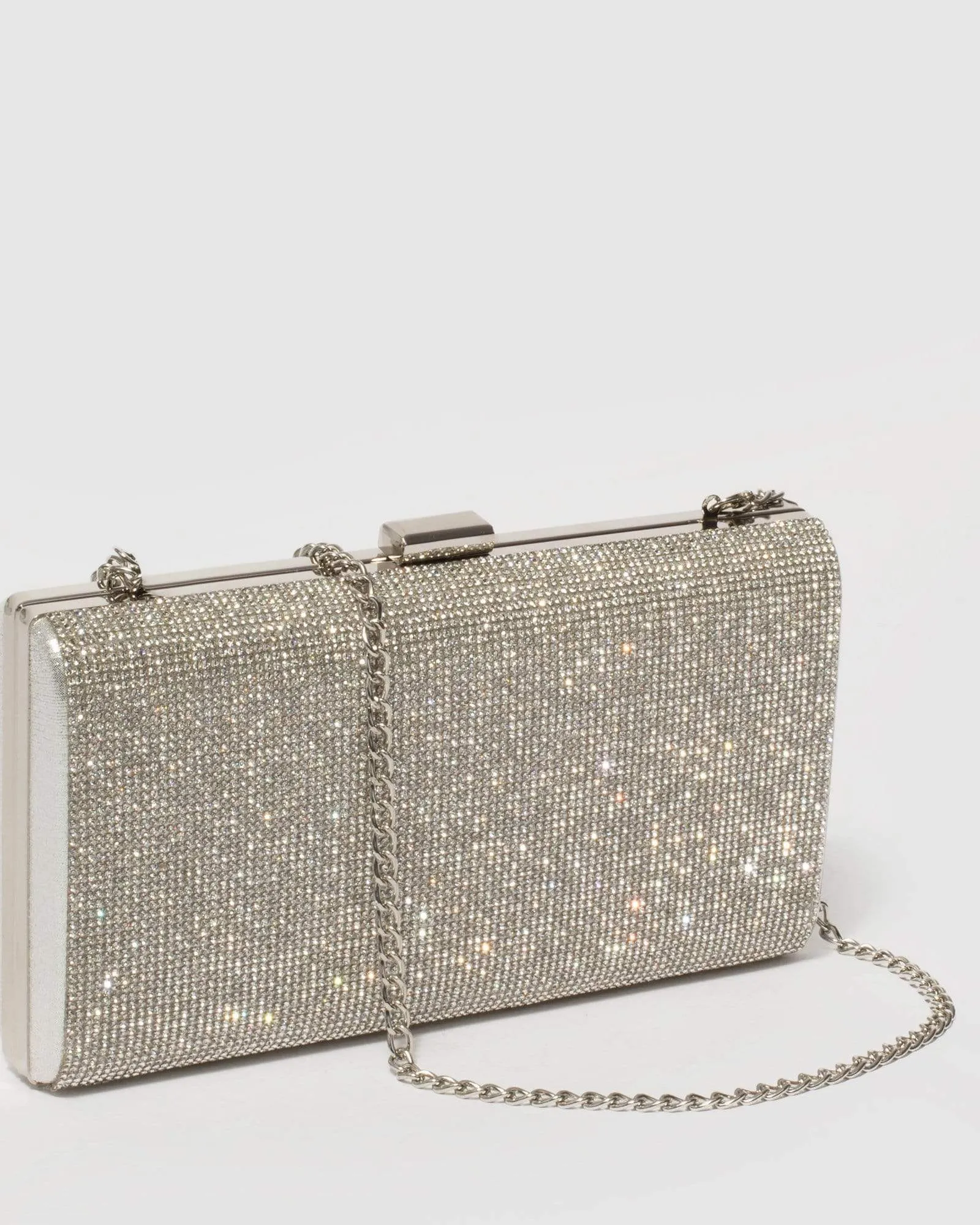 Silver Margot Hardcase Clutch Bag sold by Collete Hayman product image thumbnail 2
