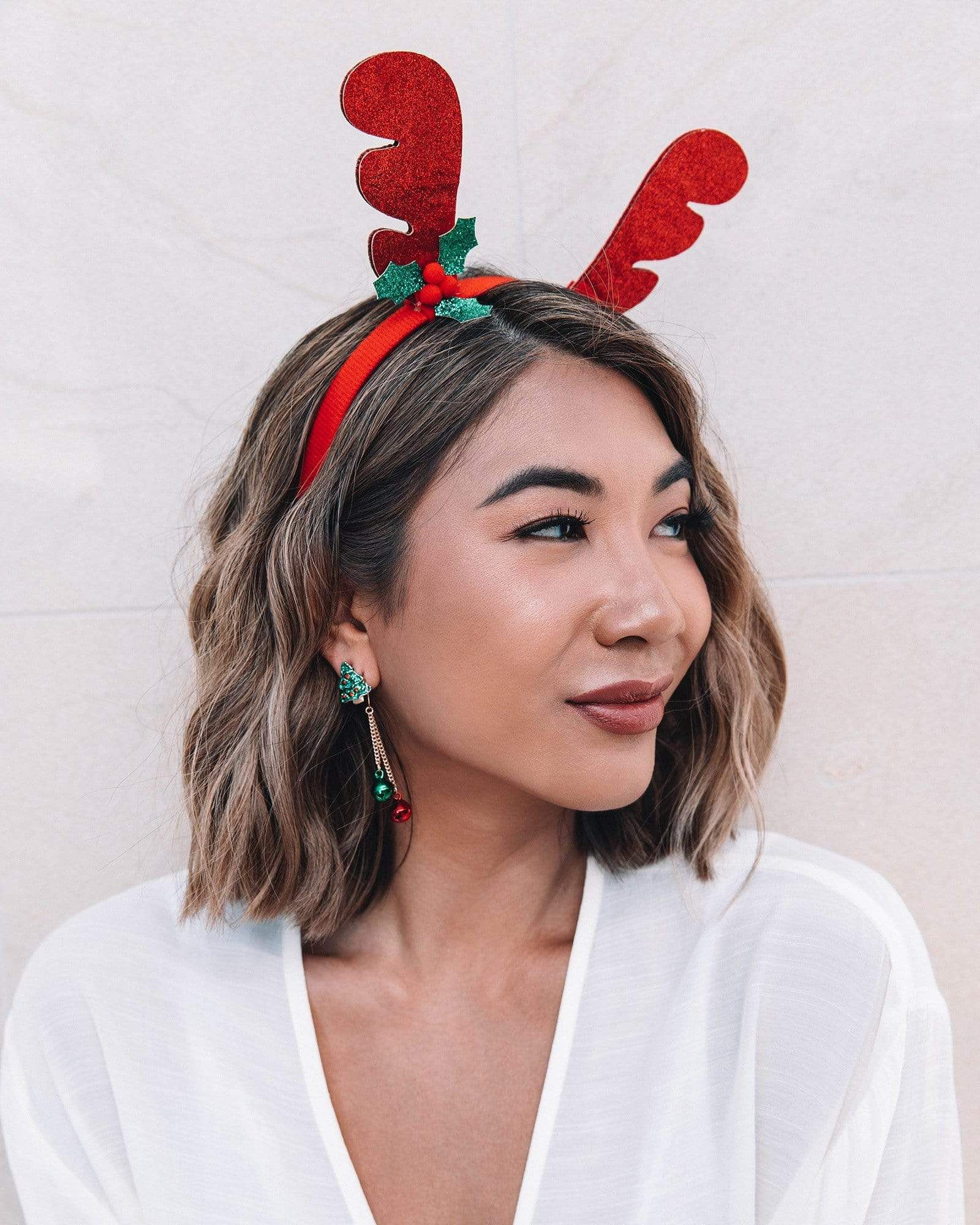 Glitter Reindeer Ears Headband sold by Collete Hayman