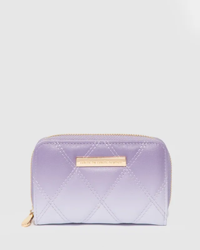Ombre Lilac Tiana Plate Wallet sold by Collete Hayman