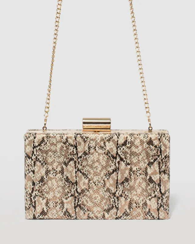 Print Sally Hardcase Clutch Bag sold by Collete Hayman