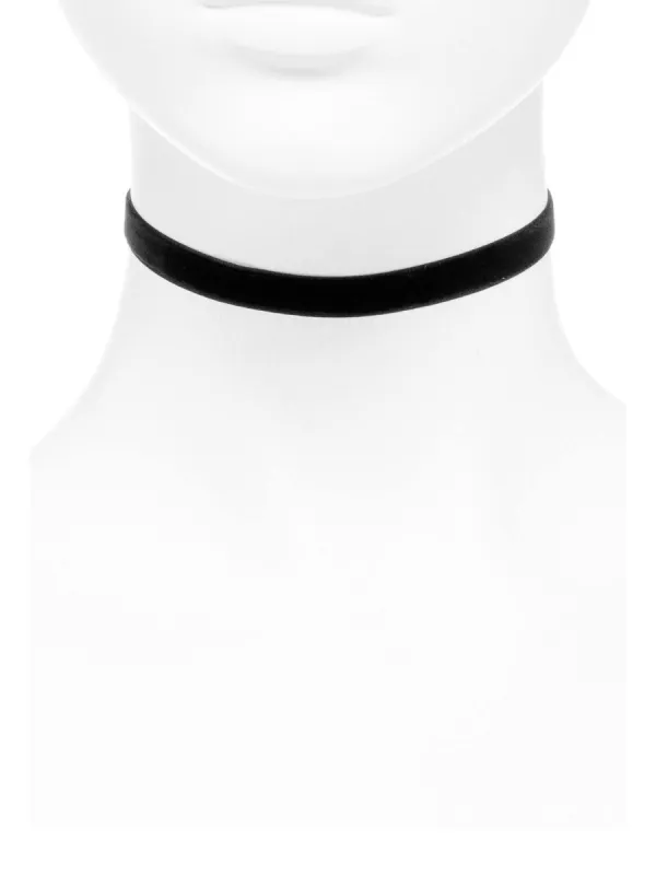 Thin Velvet Fashion Choker sold by Collete Hayman