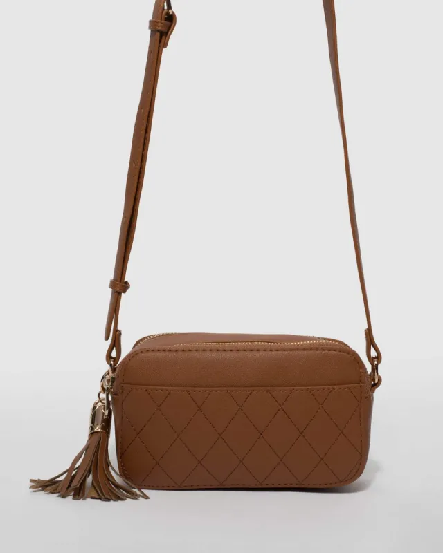 Tan Adley Crossbody Bag sold by Collete Hayman