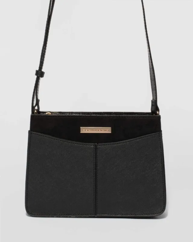 Black Kerry Crossbody Bag sold by Collete Hayman