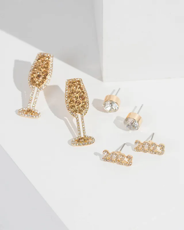 MultiPack Crystal 2023 Earrings sold by Collete Hayman