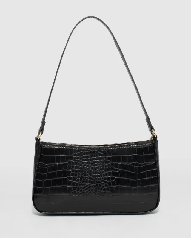 Black Frankie Shoulder Bag sold by Collete Hayman