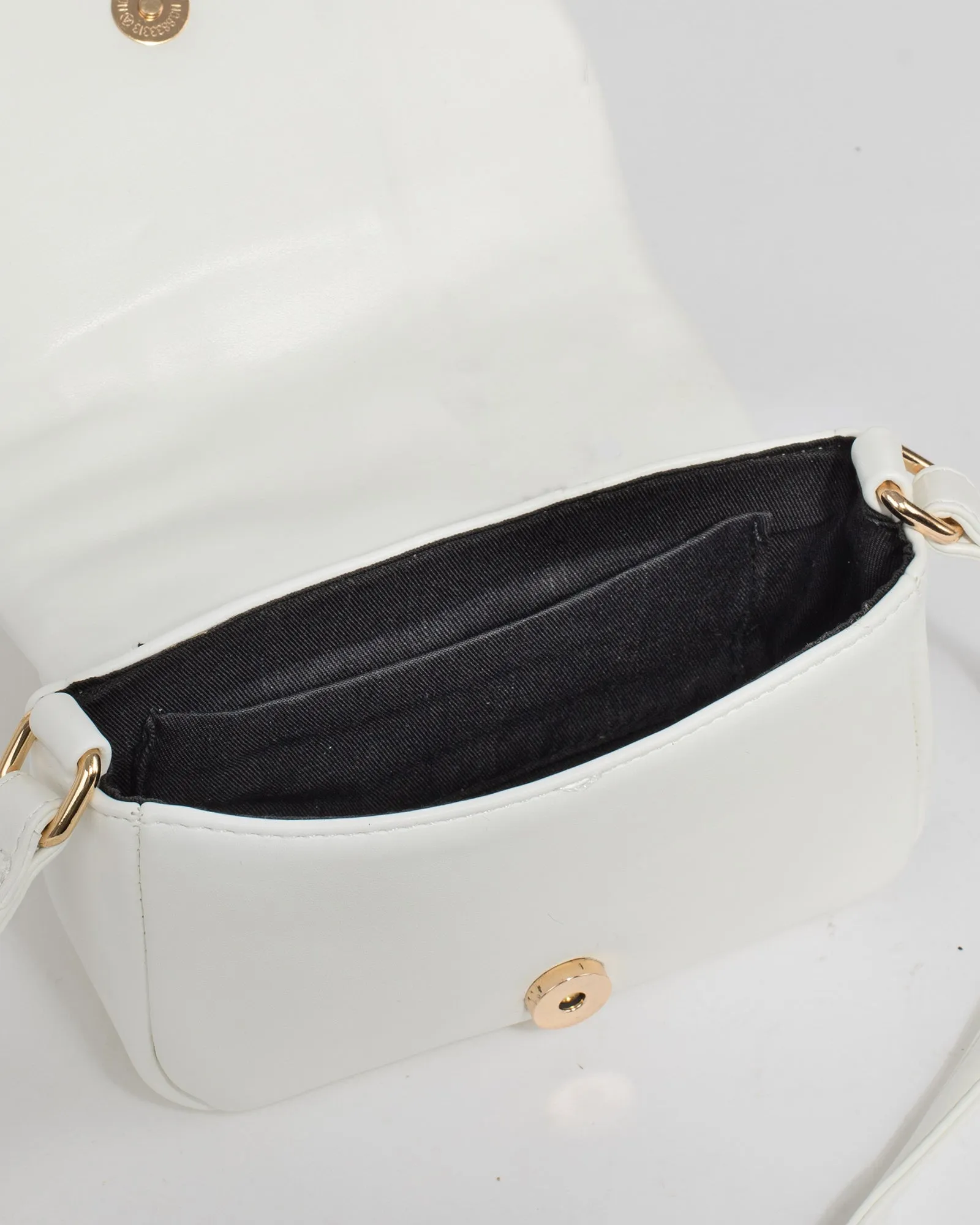 White Gabi Crossbody Bag sold by Collete Hayman product image thumbnail 5