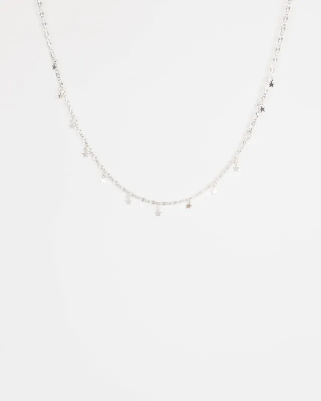 Silver Star Pendant Chain Necklace sold by Collete Hayman