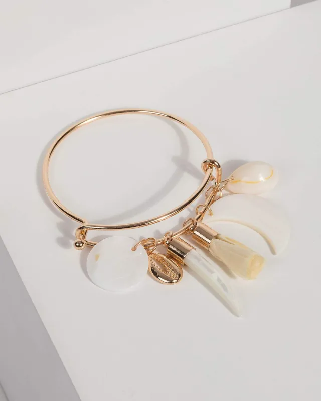White Sea Side Charm Bracelet sold by Collete Hayman