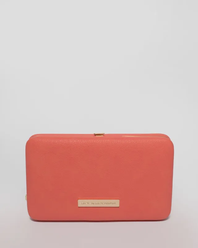 Coral Eve Hardcase Wallet sold by Collete Hayman