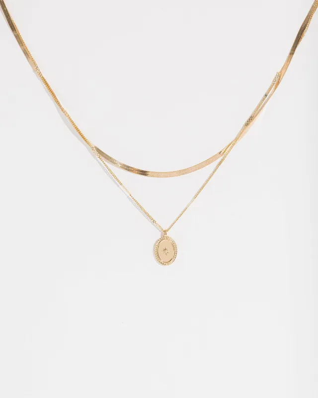 Gold Star Pendant Necklace Pack sold by Collete Hayman