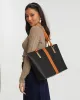 Multi Colour Angelina Panel Tote Bag sold by Collete Hayman