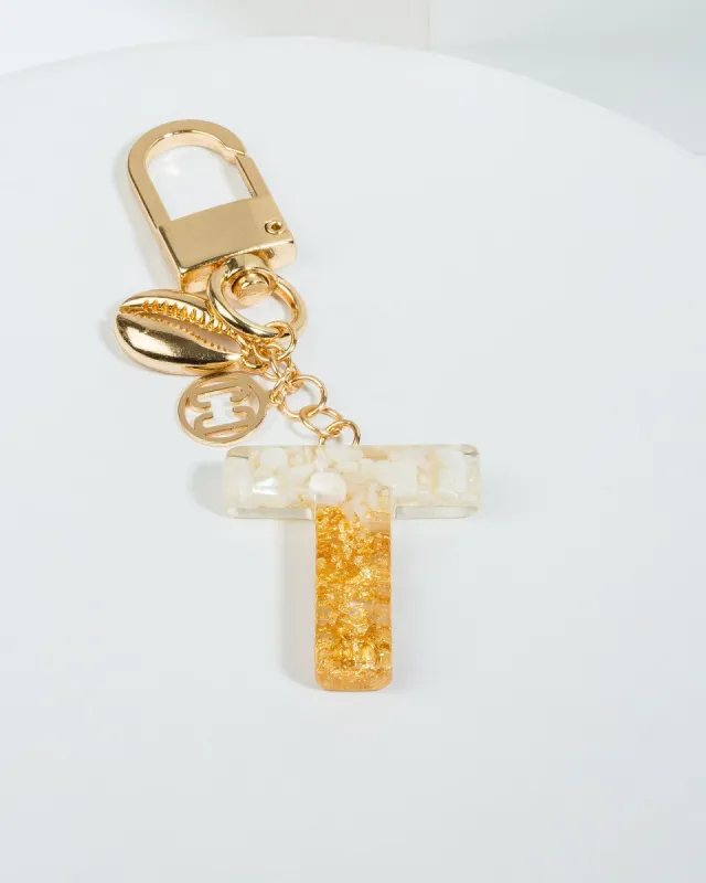 T - Initial Bag Charm Beach sold by Collete Hayman
