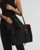 Black & Red Angelina Tote Bag sold by Collete Hayman