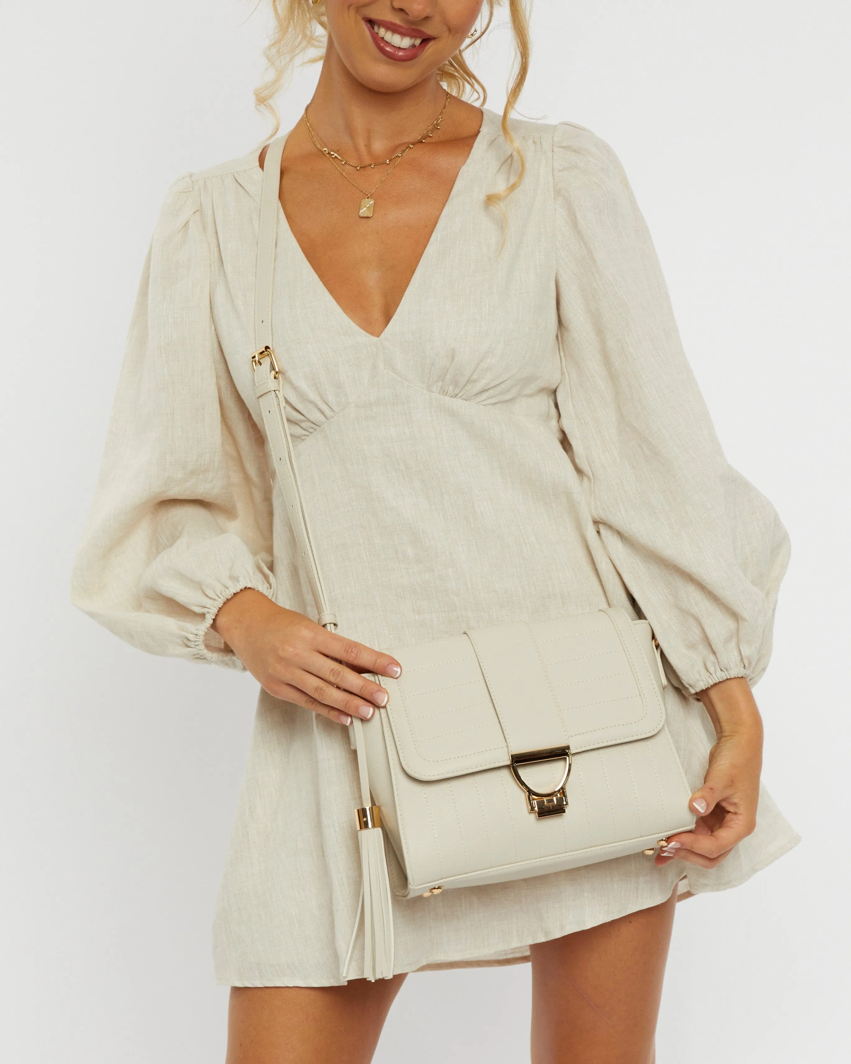Ivory Dianna Crossbody Bag sold by Collete Hayman product image thumbnail 2