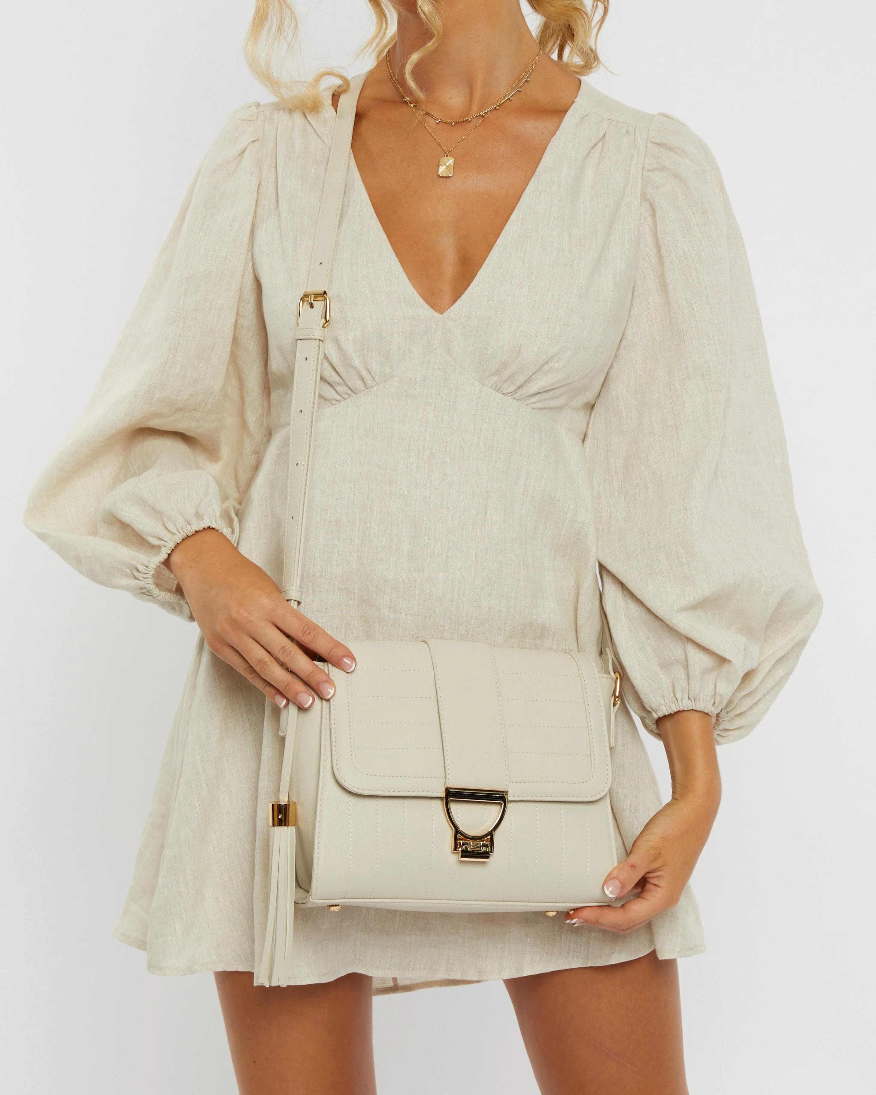 Ivory Dianna Crossbody Bag sold by Collete Hayman product image thumbnail 5