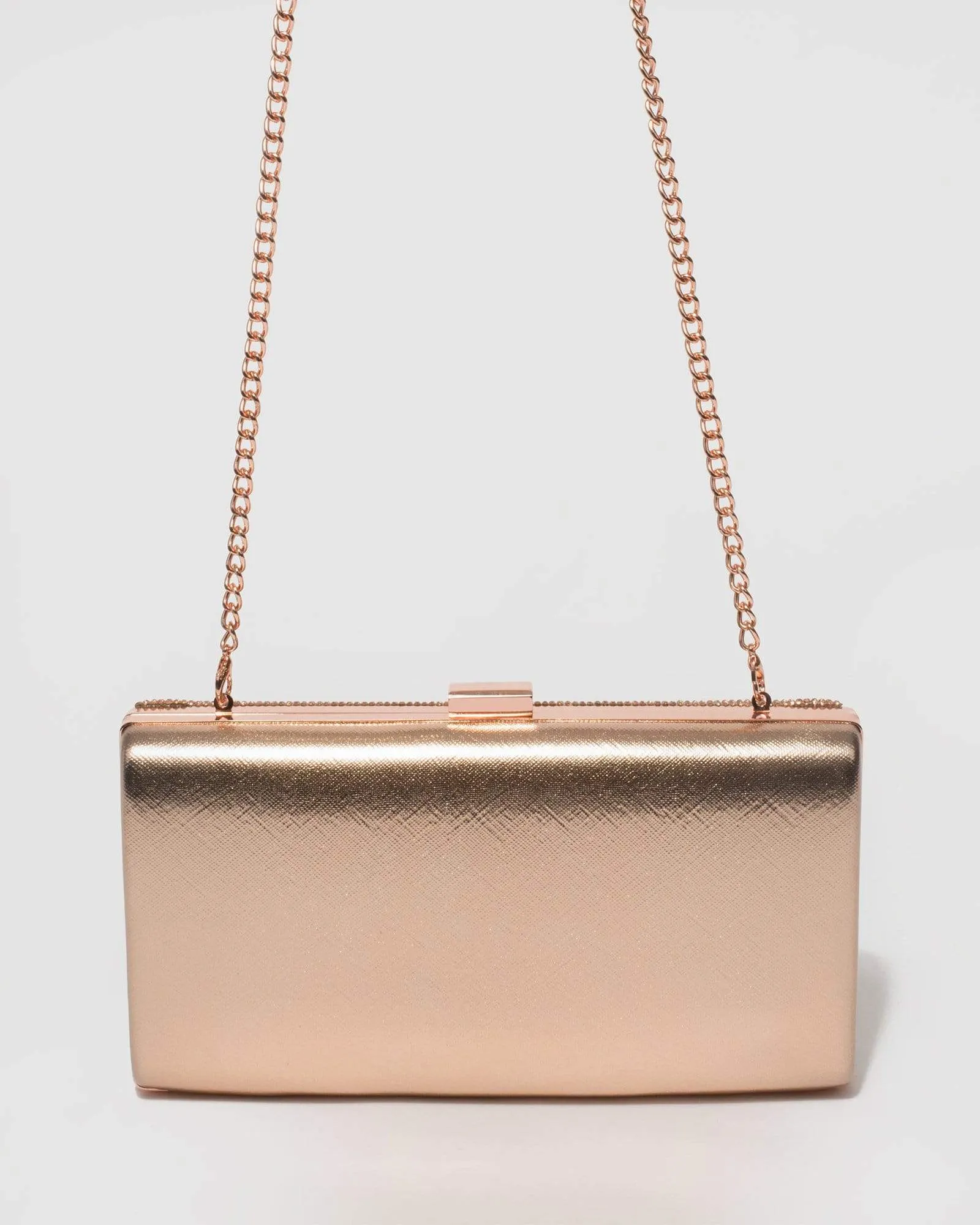 Rose Gold Margot Hardware Clutch Bag sold by Collete Hayman product image thumbnail 4