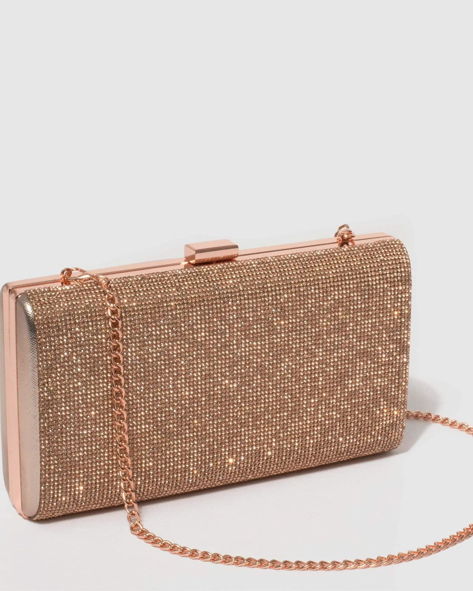 Rose Gold Margot Hardware Clutch Bag sold by Collete Hayman product image thumbnail 3