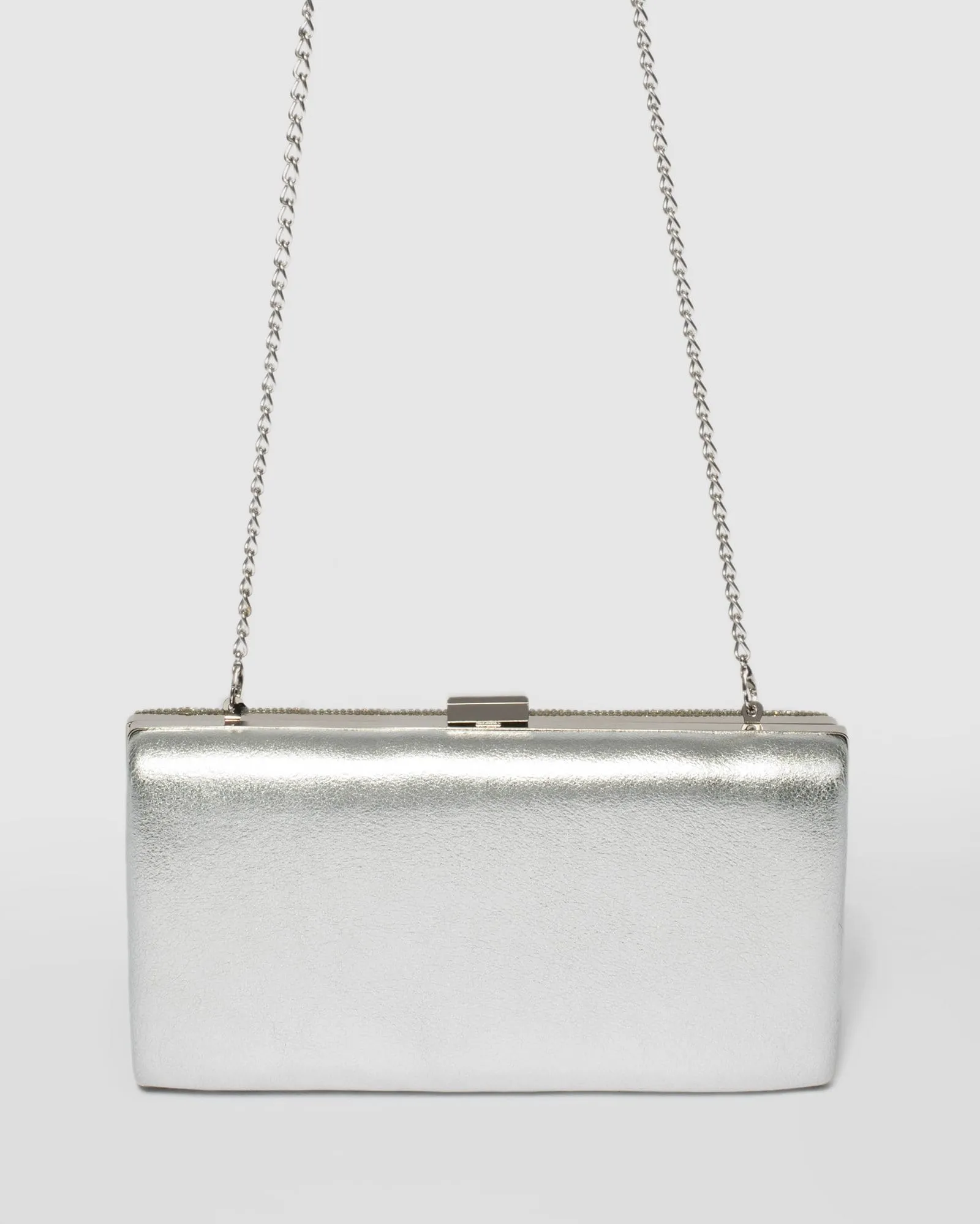 Silver Margot Hardcase Clutch Bag sold by Collete Hayman product image thumbnail 4