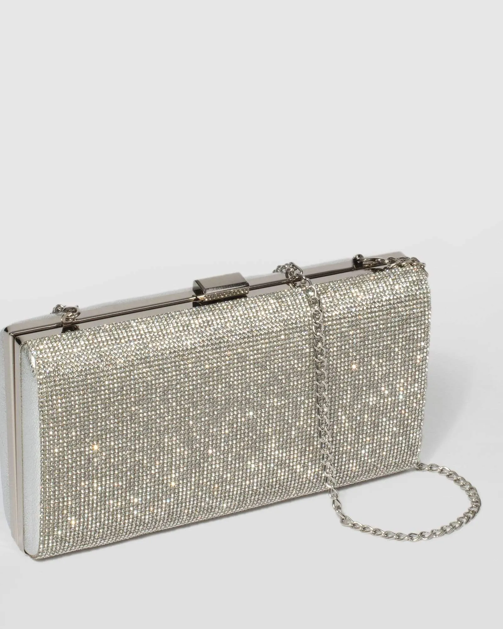 Silver Margot Hardcase Clutch Bag sold by Collete Hayman product image thumbnail 3