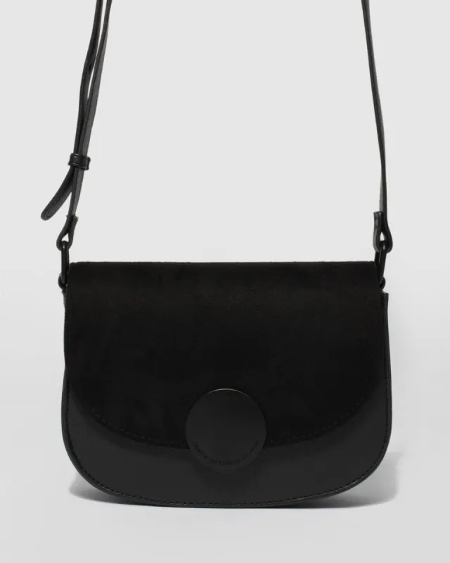 Black Avery Saddle Bag sold by Collete Hayman