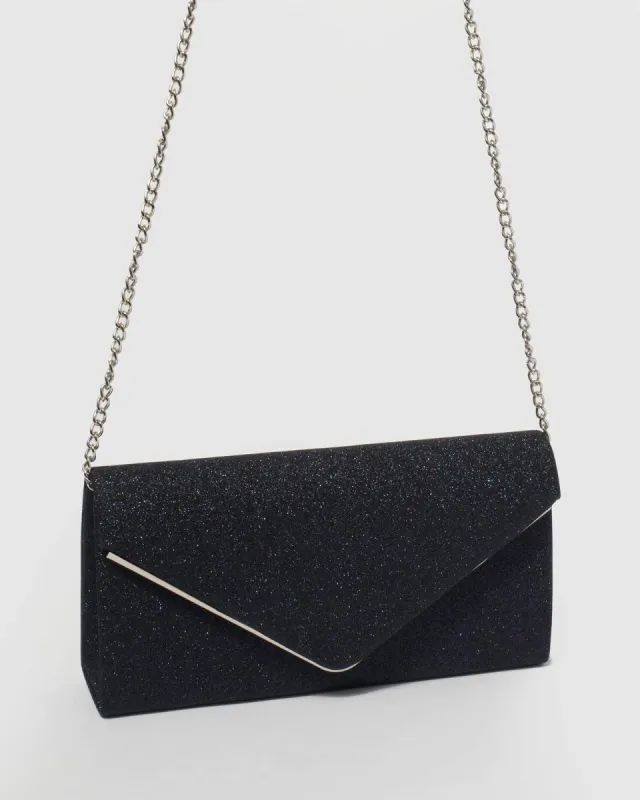 Navy Blue Sammie Clutch Bag sold by Collete Hayman