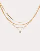 Gold Multi Layer Fine Chain Necklace sold by Collete Hayman
