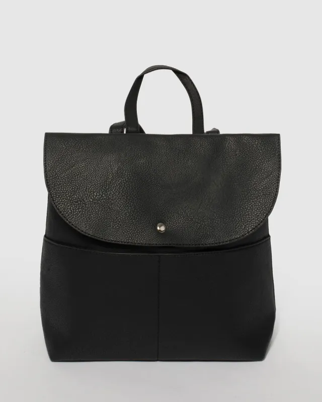 Black Selena Backpack sold by Collete Hayman