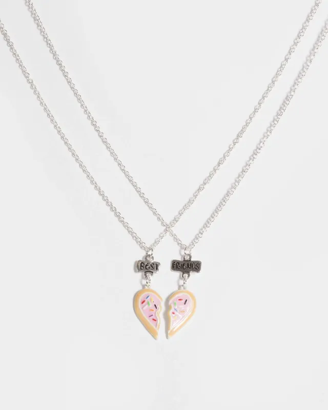 Best Friend Confetti Heart Necklace sold by Collete Hayman