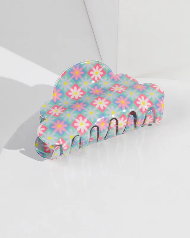 Multi Colour Fun Print Design Claw Clip sold by Collete Hayman