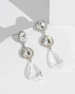Crystal Framed Earrings sold by Collete Hayman