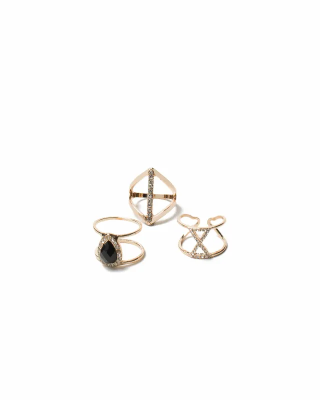 Stone Flower Ring - Large sold by Collete Hayman