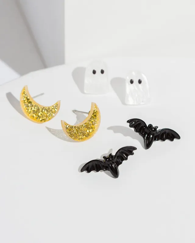Multi Colour Halloween Icon Earring Pack sold by Collete Hayman