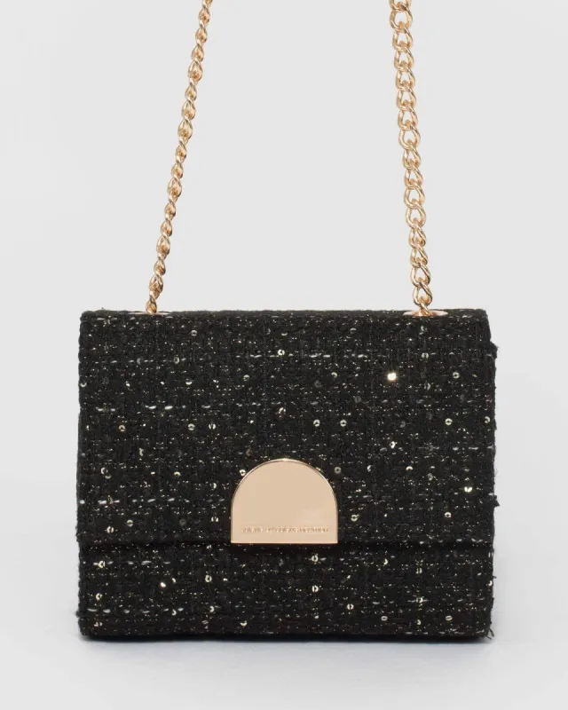 Multi Colour Black Moxie Chain Bag sold by Collete Hayman